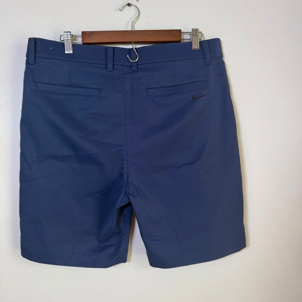 Nike Dri-FIT Performance Golf Shorts Size 34 Navy Blue